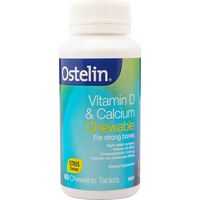Ostelin Vitamin D & Calcium Chewable
