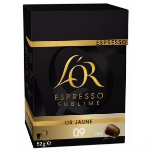 L'or Espresso Sublime Or Jaune Capsules