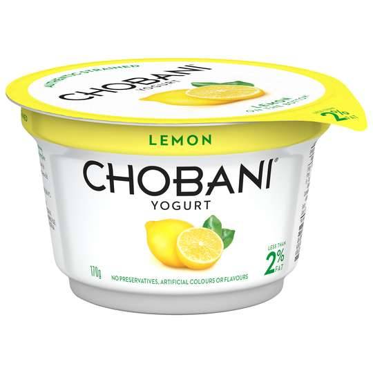 Chobani Low Fat Lemon Yoghurt