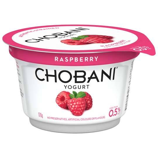 Chobani No Fat Raspberry Yoghurt