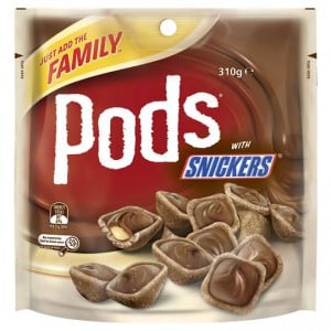 Mars Pods Snickers