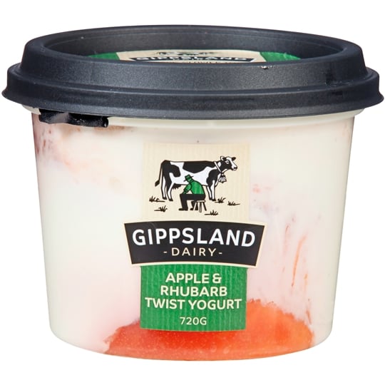 Gippsland Apple & Rhubarb Yoghurt