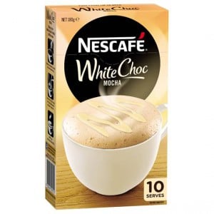 Nescafe Cafe Menu White Chocolate Mocha