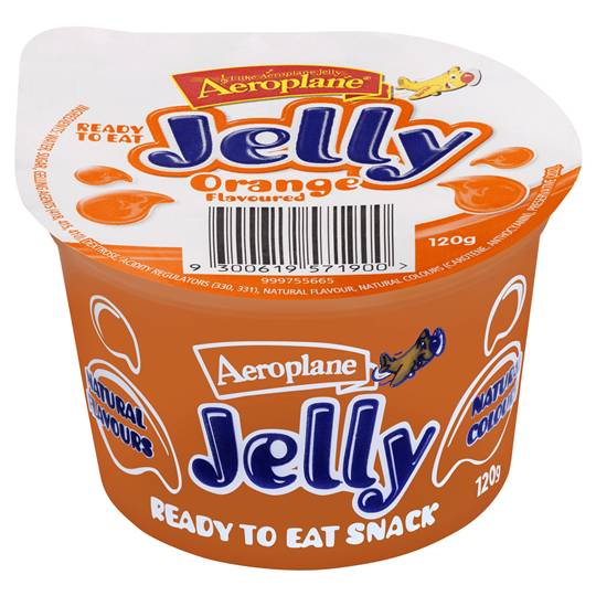 Aeroplane Ready To Eat Jelly Orange Jelly