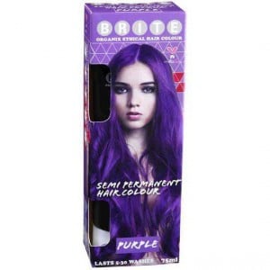 Brite Organix Semi Permanent Hair Colour Purple