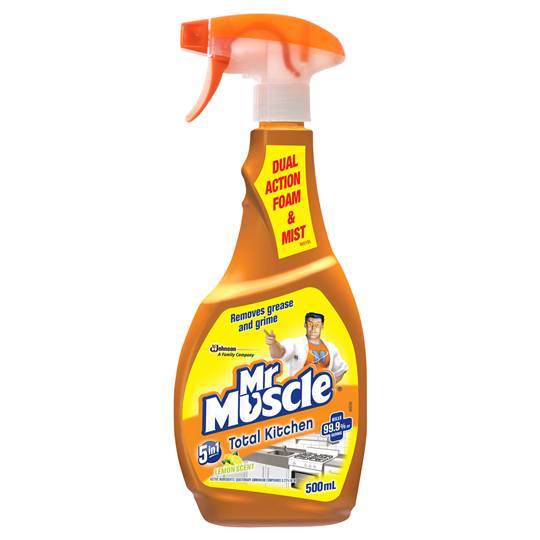Mr Muscle Kitchen Cleaner 5 In 1 Total