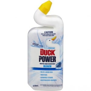 Duck Power Toilet Cleaner Bleach Fresh