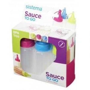Sistema Plasticware Sauce Pot To Go