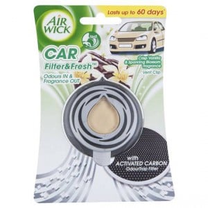 Air Wick Flip & Fresh Car Air Freshener Crisp Vanilla