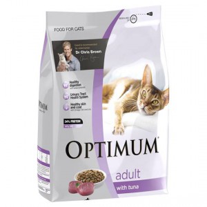 Optimum Adult Cat Food With Tuna