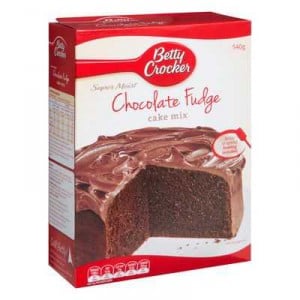 Betty Crocker Cake Mix Chocolate Fudge Cake