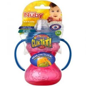 Nuby Click It Cups Twin Handle Trainer