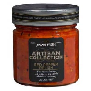 Always Fresh Artisan Red Peppers Relish