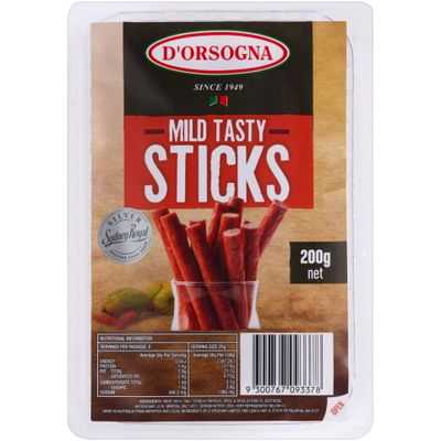 D'orsogna Tasty Sticks Mild