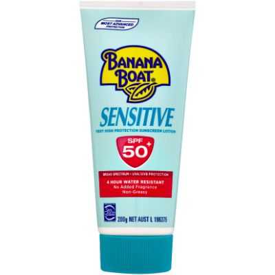 Banana Boat Spf 50+ Sunscreen Sensitive