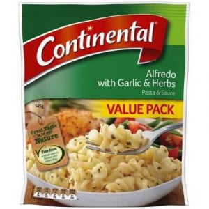 Continental Pasta & Sauce Alfredo Garlic & Herb