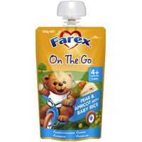 Farex On The Go 4 Months+ Pear & Apricot Rice