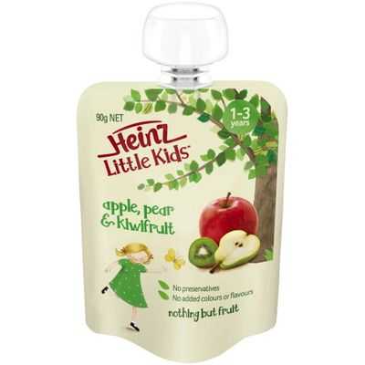 Heinz Little Kids 1-3 Years Apple Pear & Kiwifruit