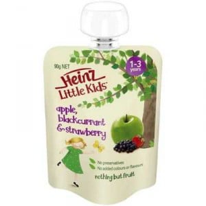 Heinz Little Kids 1-3 Years Apple Blackcurrant Strawberry
