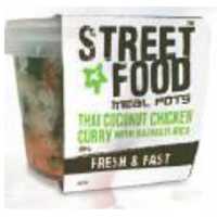 Street Food International Salad Thai Chicken Curry & Rice