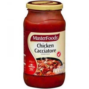 Masterfoods Simmer Sauce Chicken Cacciatore