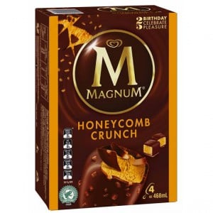 Streets Magnum Ice Cream Honeycomb Crunch