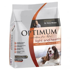 Optimum Adult Dog Food Light & Healthy Chicken