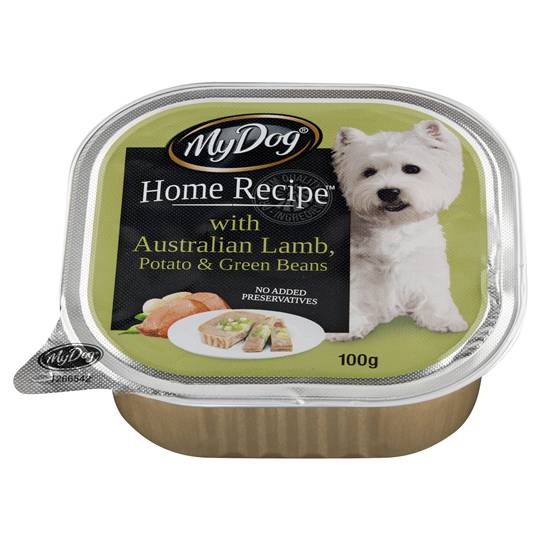 My Dog Home Recipe Adult Dog Food Lamb Potato & Green Beans