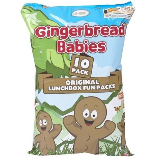 Unibic Snacks Gingerbread Babies