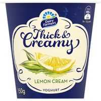Dairy Farmers Lemon Cream Yoghurt