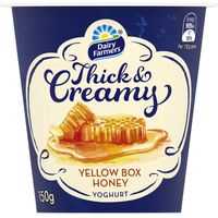 Dairy Farmers Thick & Creamy Yellow Box Honey Yoghurt