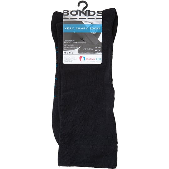 Bonds Socks Mens Very Comfy Size 11-14