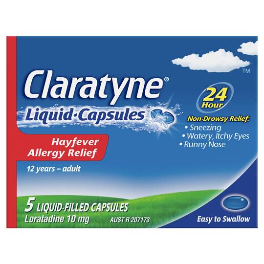 Claratyne Hay Fever Liquid Capsules