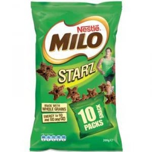 Nestle Milo Starz Snack Packs
