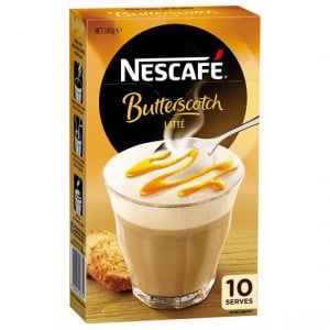 Nescafe Cafe Menu Butterscotch Latte