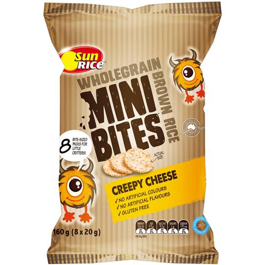 Sunrice Rice Snacks Mini Bites Cheese