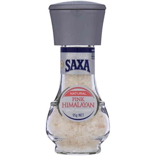 Saxa Sea Salt Grinder Pink Himalayan
