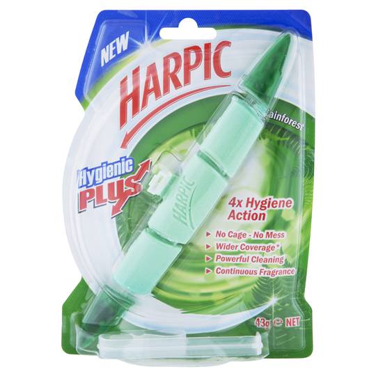 Harpic Hygienic Plus Toilet Cleaner Rainforest