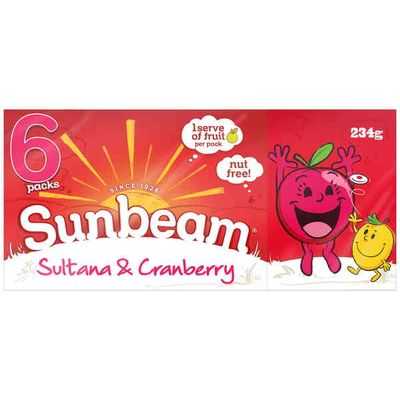 Sunbeam Sultanas & Cranberry