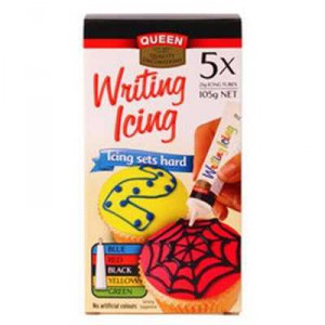 Queen Writing Icing