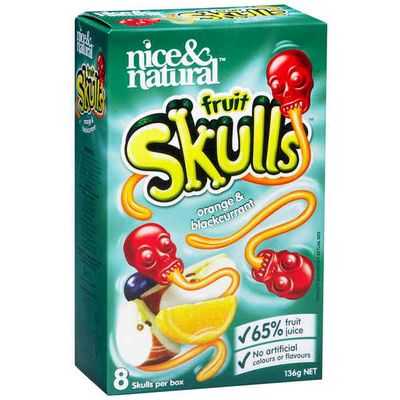 Nice & Natural Muesli Bars Fruit Skulls