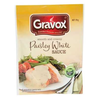 Gravox Finishing Sauce Parsley White Smooth & Creamy