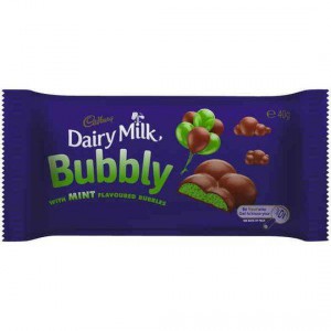 Cadbury Dairy Milk Bubbly Mint
