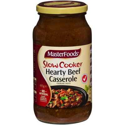 Masterfoods Simmer Sauce Hearty Beef Casserole