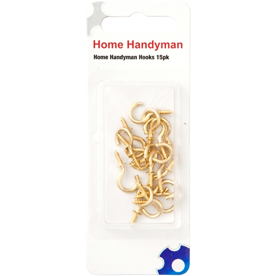 Home Handyman Tools Brass Hooks