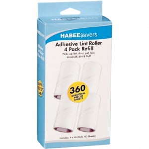 Habee Savers Roller Refill 4x90 Sheets
