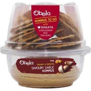 Obela Grab & Go Garlic Hommus