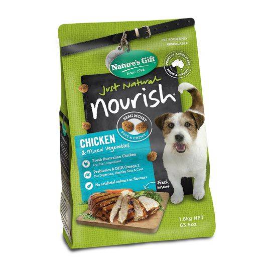 nature's gift semi moist dog food