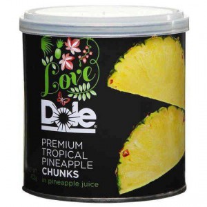 Love Dole Pineapple Premium Tropical Chunks