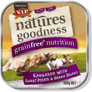 Vip Natures Goodness Grainfree Adult Dog Food Kangaroo Sweet Potato & Beans